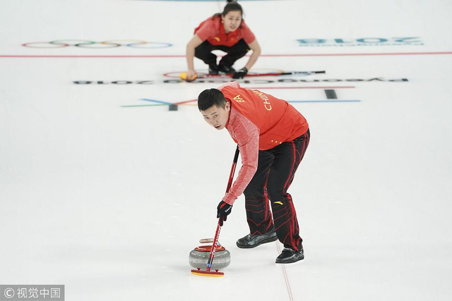 冰壶混双止步四强
