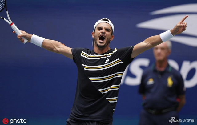 美网蒂姆1-3法比亚诺