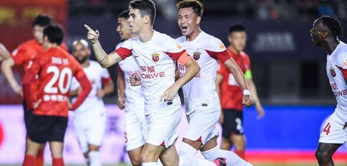 [中超]长春亚泰0-3上海海港