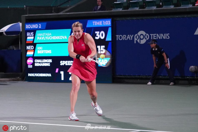 大阪赛帕夫柳琴科娃进八强