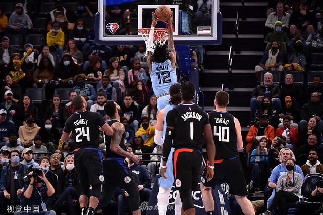 [nba常规赛]快船109-135灰熊