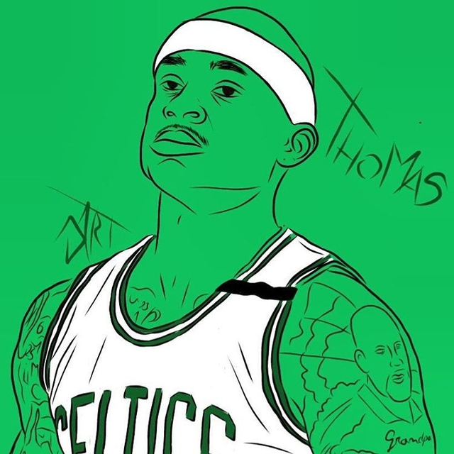 175的传奇！小托马斯创意插画