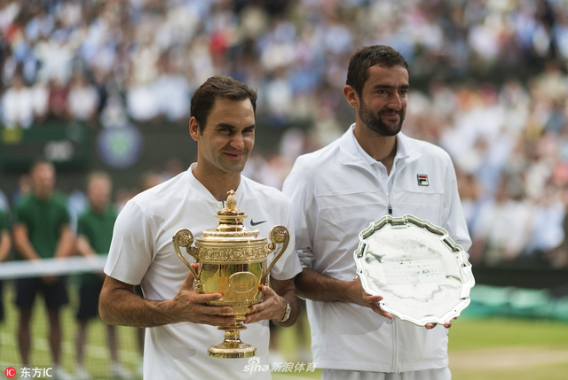 费德勒西里奇合影