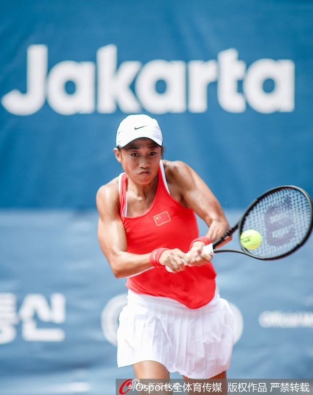 亚运会网球女单王蔷夺金张帅银牌