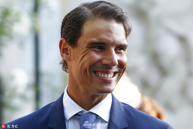 法网抽签仪式纳达尔奥斯塔彭科出席