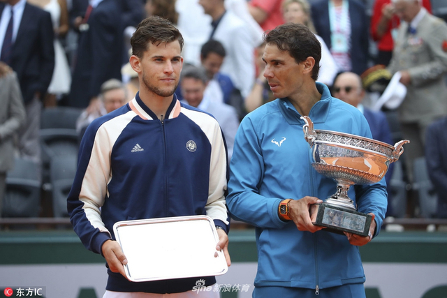 2018法网男单颁奖仪式