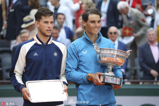 2018法网男单颁奖仪式