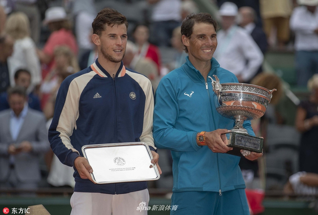 2018法网男单颁奖仪式