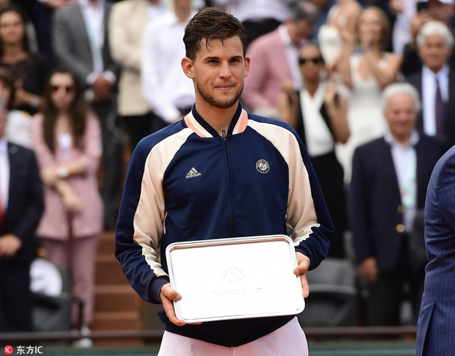 2018法网男单颁奖仪式