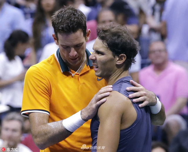 美网纳达尔伤退 波特罗进决赛