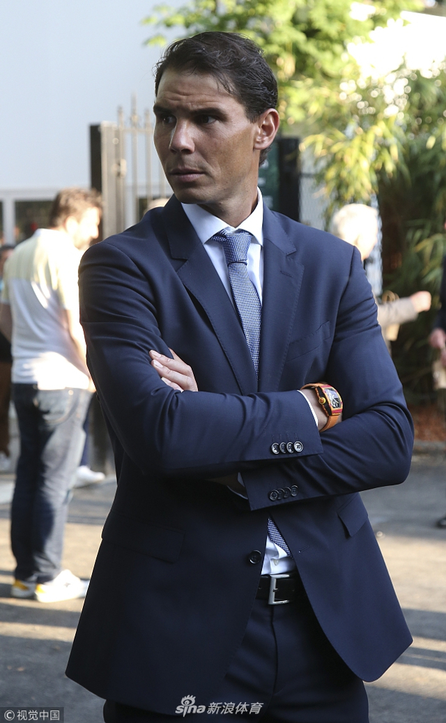 法网抽签仪式纳达尔奥斯塔彭科出席