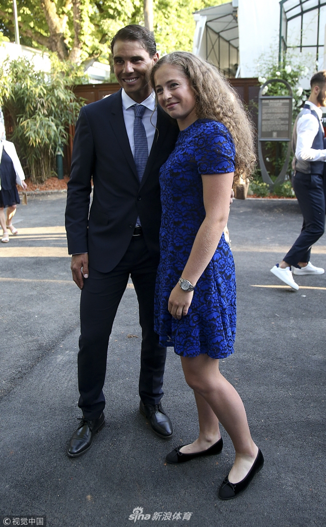 法网抽签仪式纳达尔奥斯塔彭科出席