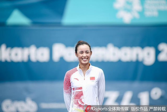 亚运会网球女单王蔷夺金张帅银牌