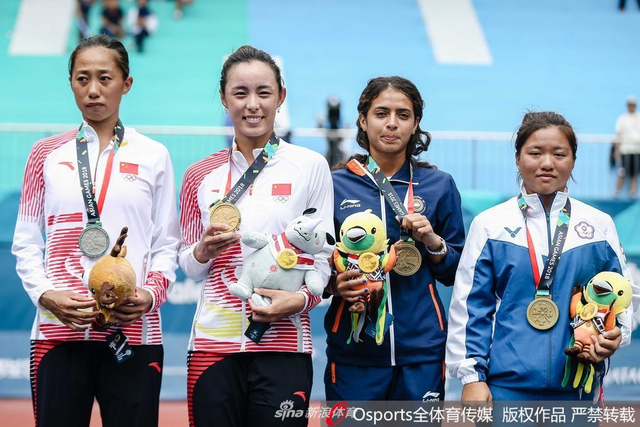亚运网球女单王蔷夺金张帅银牌