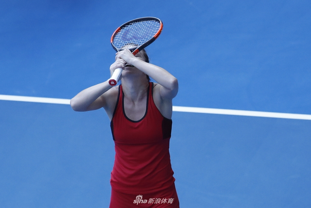 直击哈勒普救赛点首进澳网决赛