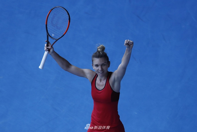 直击哈勒普救赛点首进澳网决赛