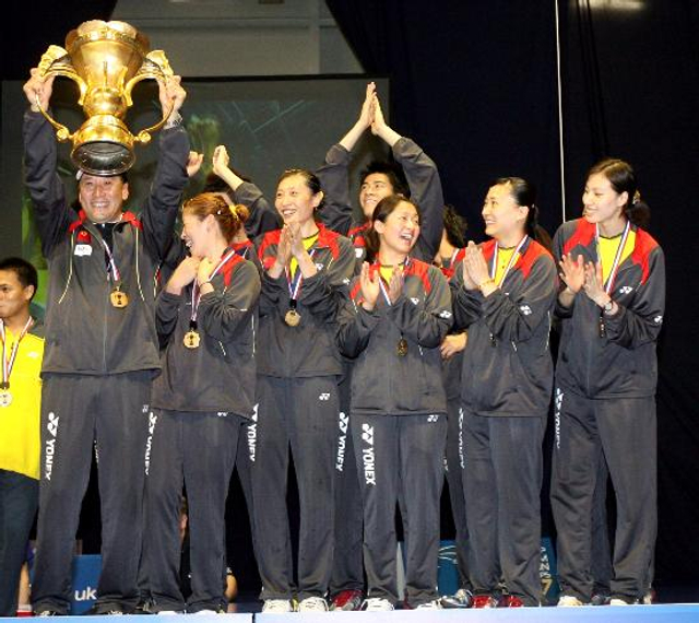 2007年苏迪曼杯夺冠