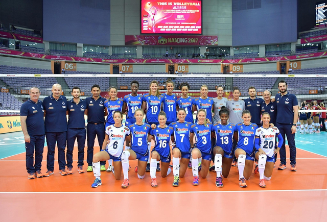 意大利女排合影