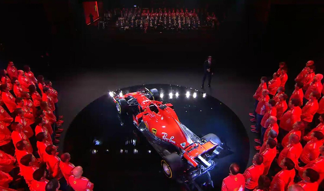 图集-法拉利发布2018F1新车SF71H