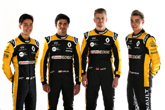 图集-雷诺发布2018F1新车RS18