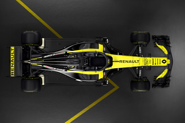 图集-雷诺发布2018F1新车RS18