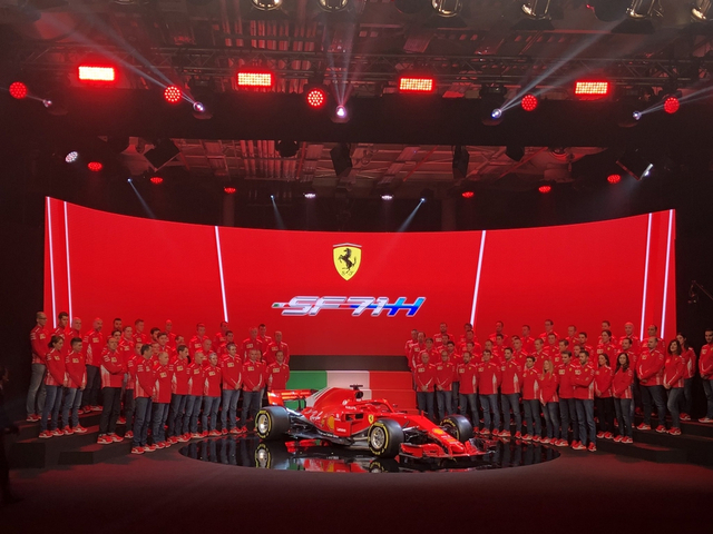图集-法拉利2018F1新车SF71H