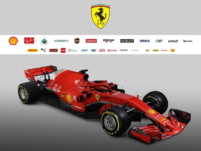 图集-法拉利发布2018F1新车SF71H