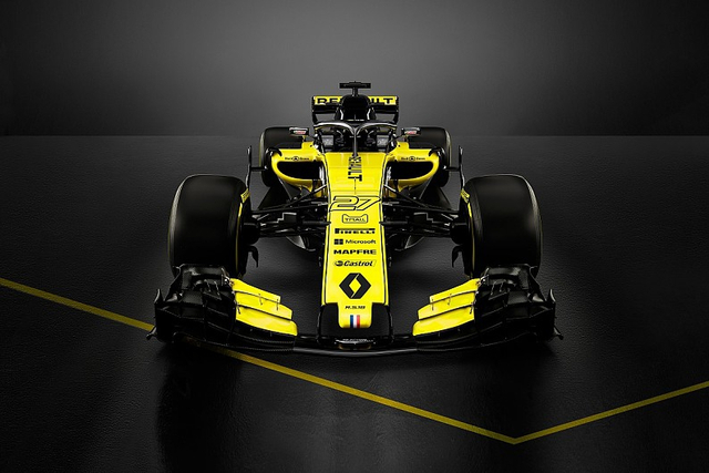 图集-雷诺发布2018F1新车RS18