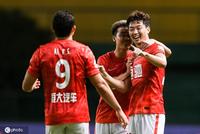 中超-高准翼杨立瑜世界波 广州队2-0沧州雄狮