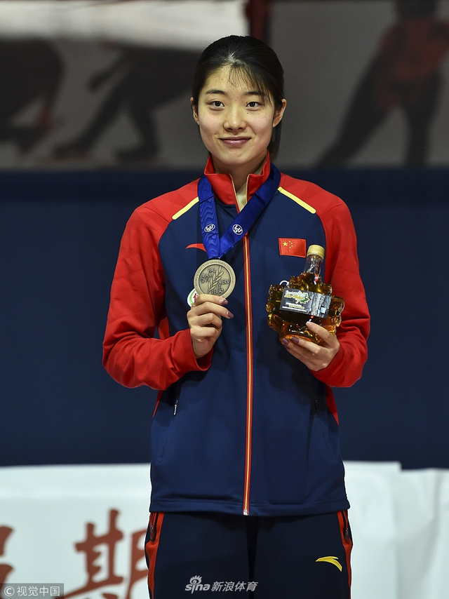 短道速滑世锦赛曲春雨获女子500米季军