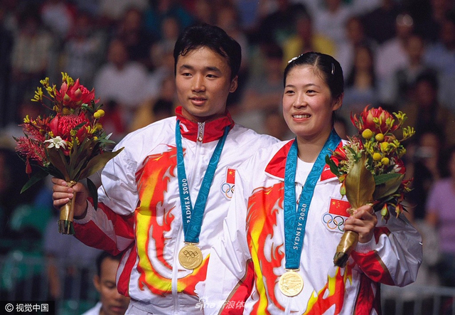 张军高崚悉尼奥运夺冠