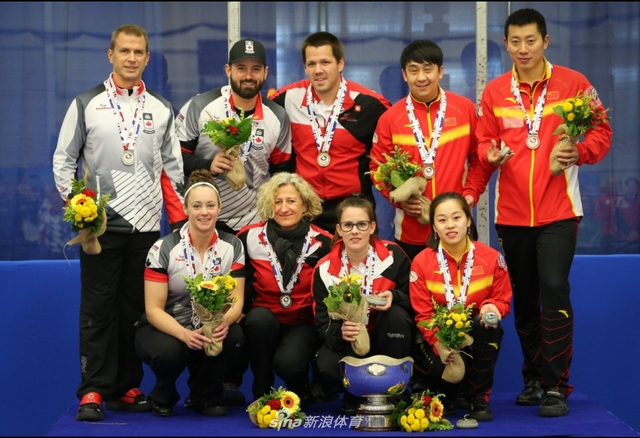 冰壶混双世锦赛中国季军