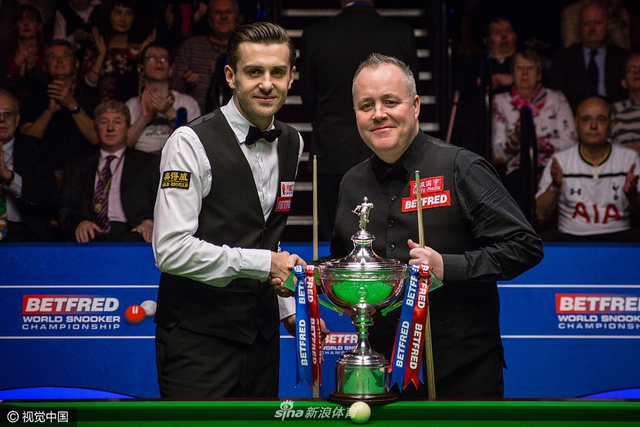 斯诺克世锦赛希金斯暂领先
