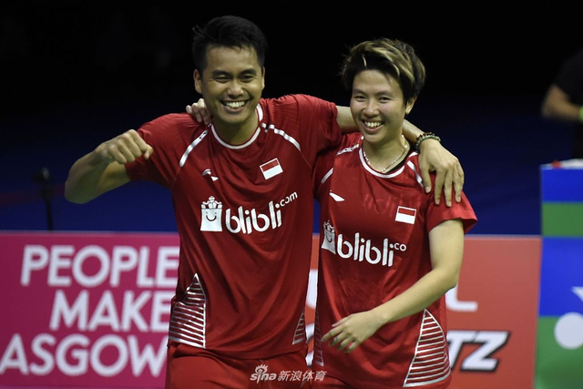 羽毛球世锦赛混双郑思维/陈清晨遭逆转
