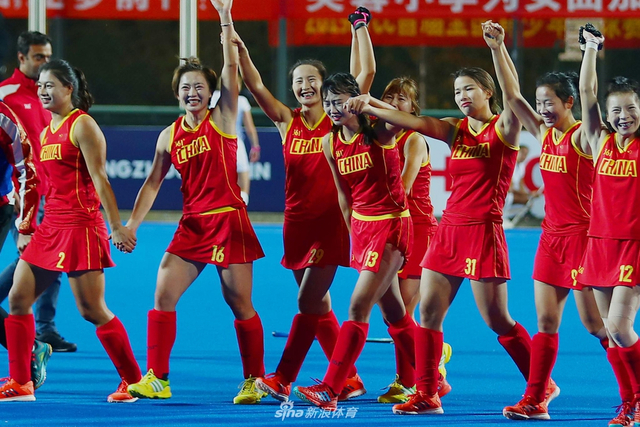 中国女子曲棍球队获奥运入场券