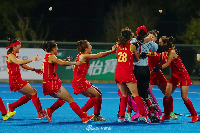 中国女子曲棍球队获奥运入场券