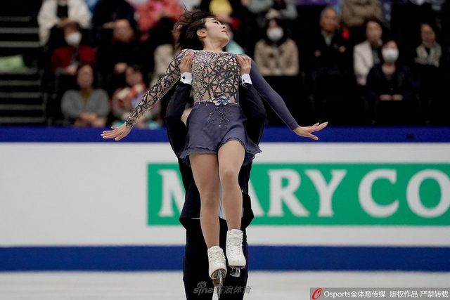 花滑世锦赛隋文静/韩聪短节目第二