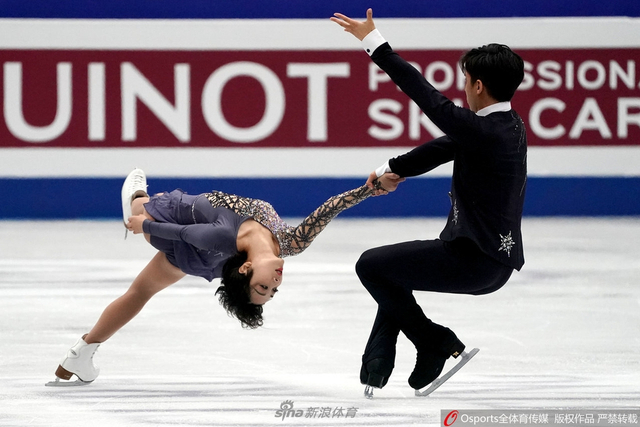 花滑世锦赛隋文静/韩聪短节目第二