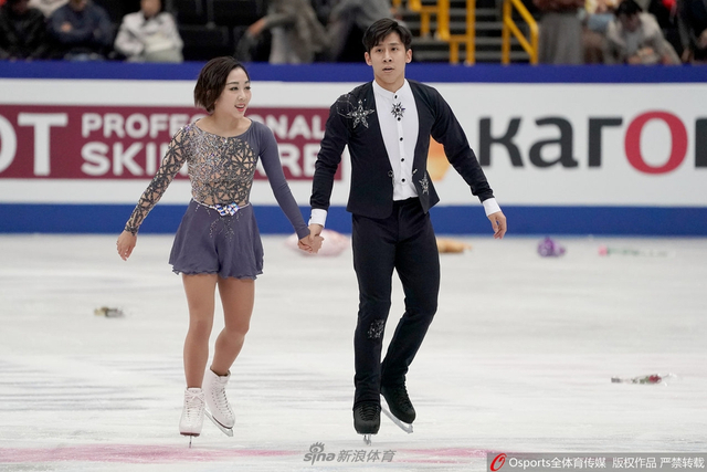 花滑世锦赛隋文静/韩聪短节目第二