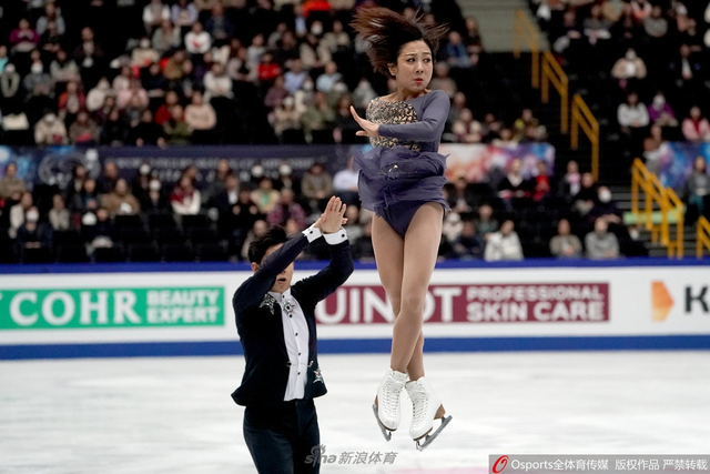 花滑世锦赛隋文静/韩聪短节目第二