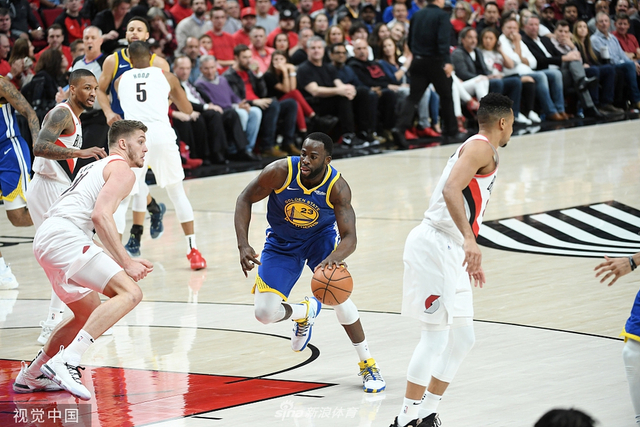 [高清组图]西部决赛G4勇士119-117开拓者