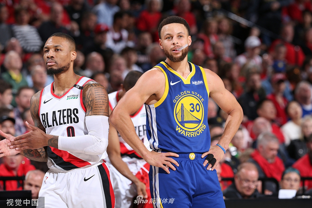 [高清组图]西部决赛G4勇士119-117开拓者