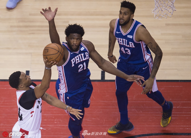 [东部半决赛]76人94-89猛龙G2