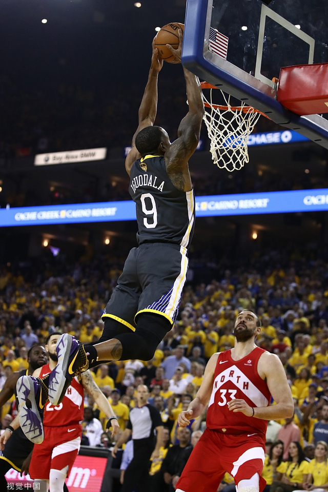 [NBA总决赛]猛龙总分4-2战胜勇士 夺得总冠军