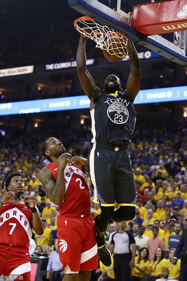 [NBA总决赛]猛龙总分4-2战胜勇士 夺得总冠军