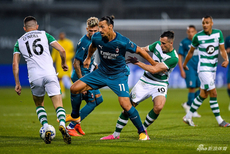 [欧联杯]AC米兰2-0沙姆罗克 伊布破门