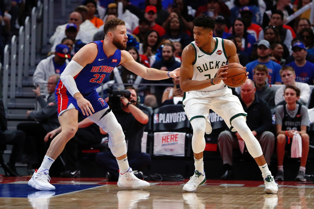 字母哥大战格里芬