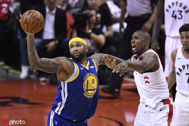 [NBA总决赛G5]勇士106-105险胜猛龙