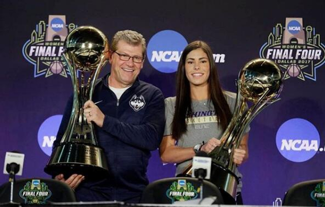 拉塞尔女友曝光！对方是WNBA状元秀 身材球技都完美的漂亮学姐