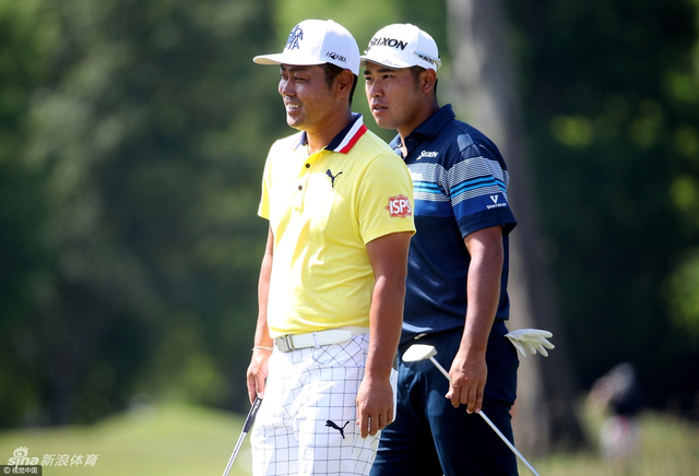 松山英树与谷原秀人